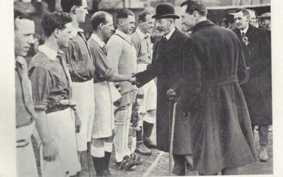 King George V played Hockey – He said so!