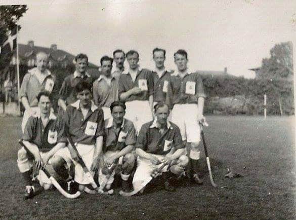 Irish team in Denmark 1940s