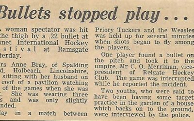 Bullets Stopped Play