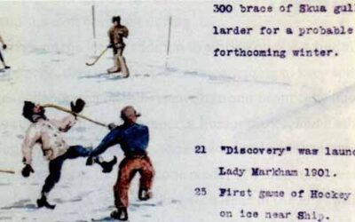 Hockey Played in Antarctica