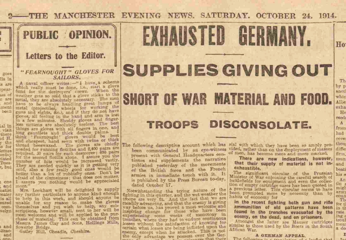 Fearnought Gloves MEN article 24101914