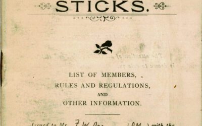 Never Defeated by Wine or in a Game: a Secret Edwardian Gentlemen’s Hockey Club