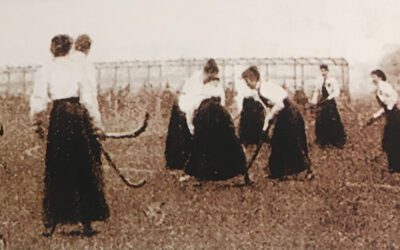 The First Ever Women’s International Hockey Match in 1896