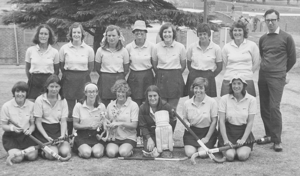 Nadean and Pink Panthers photo mid 1970s