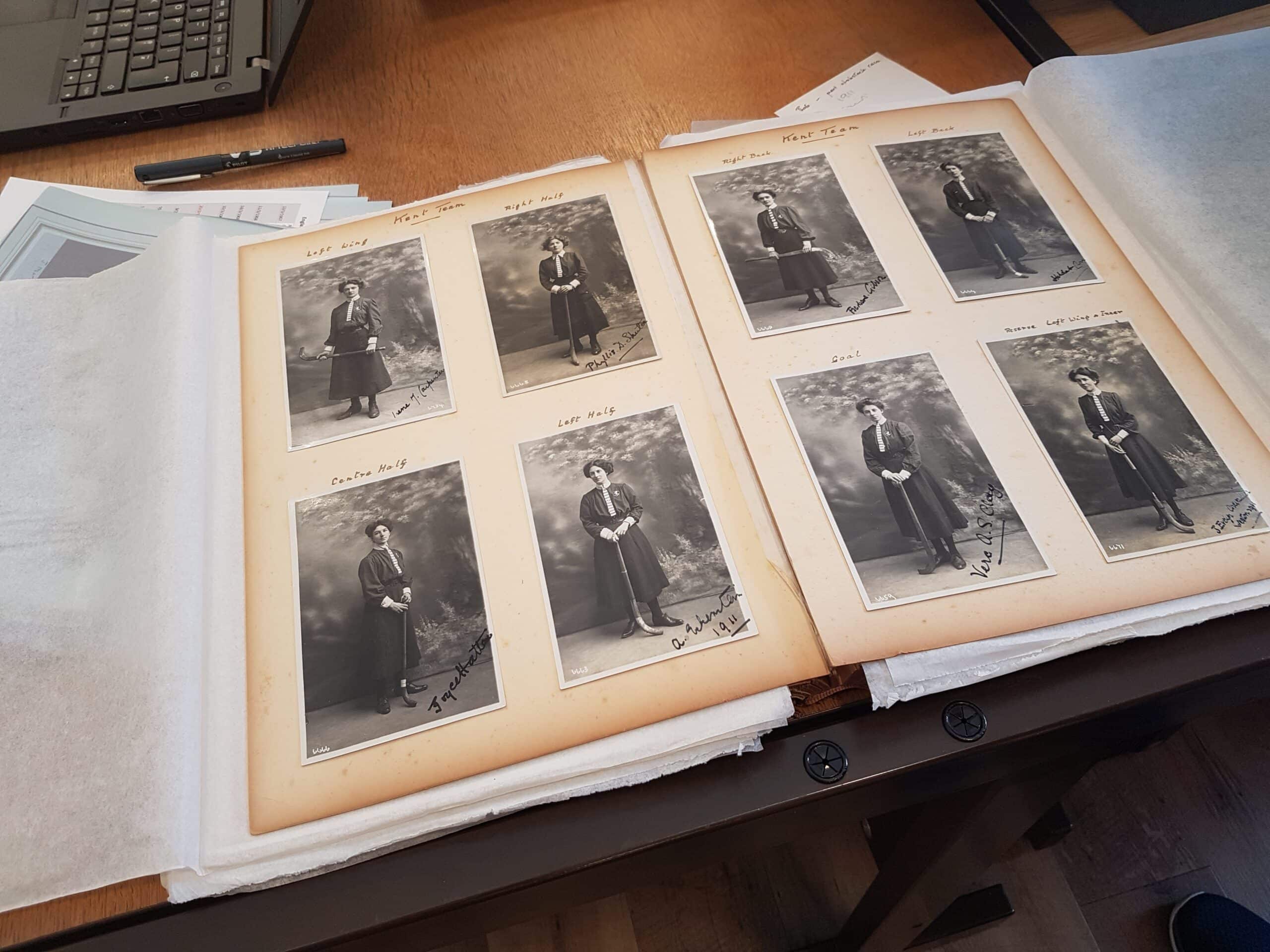 Vera Cox scrapbook 1911