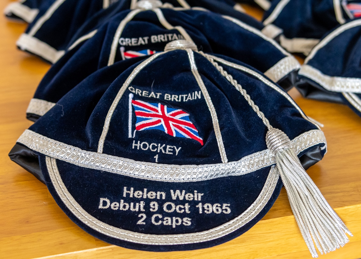 Scottish GB caps Helen Weir GB honours cap