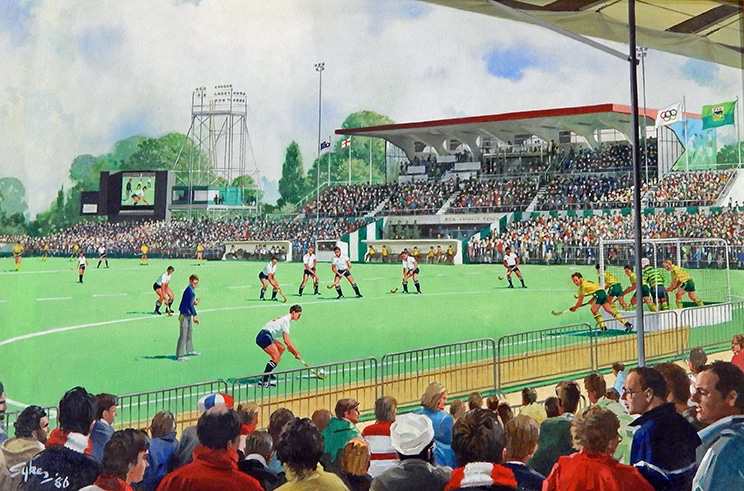 Hockey World Cup Final 1986 England vs Australia