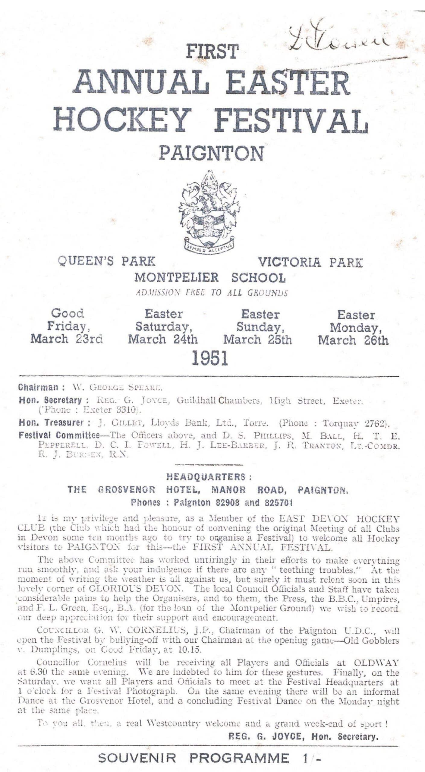 1st Torbay Easter Festival