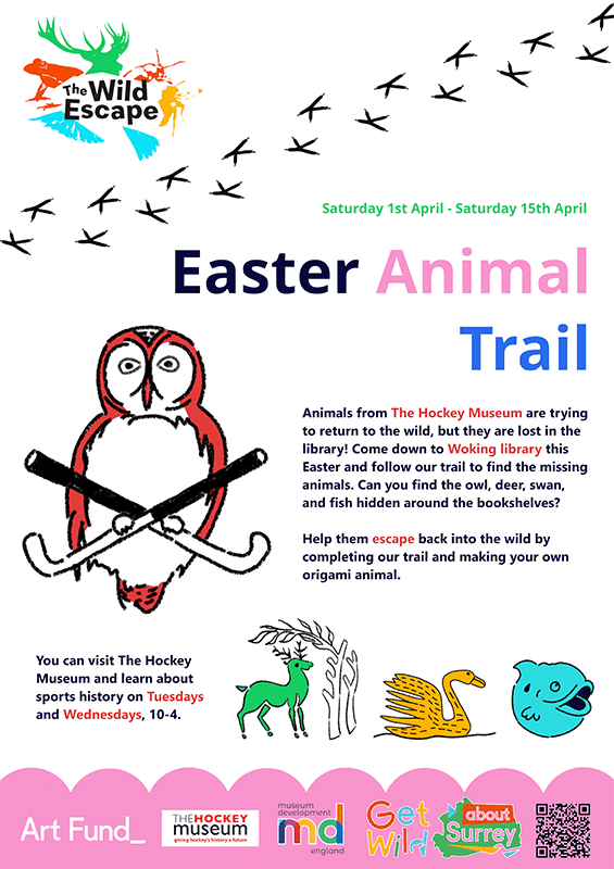 THM Woking Library poster low res