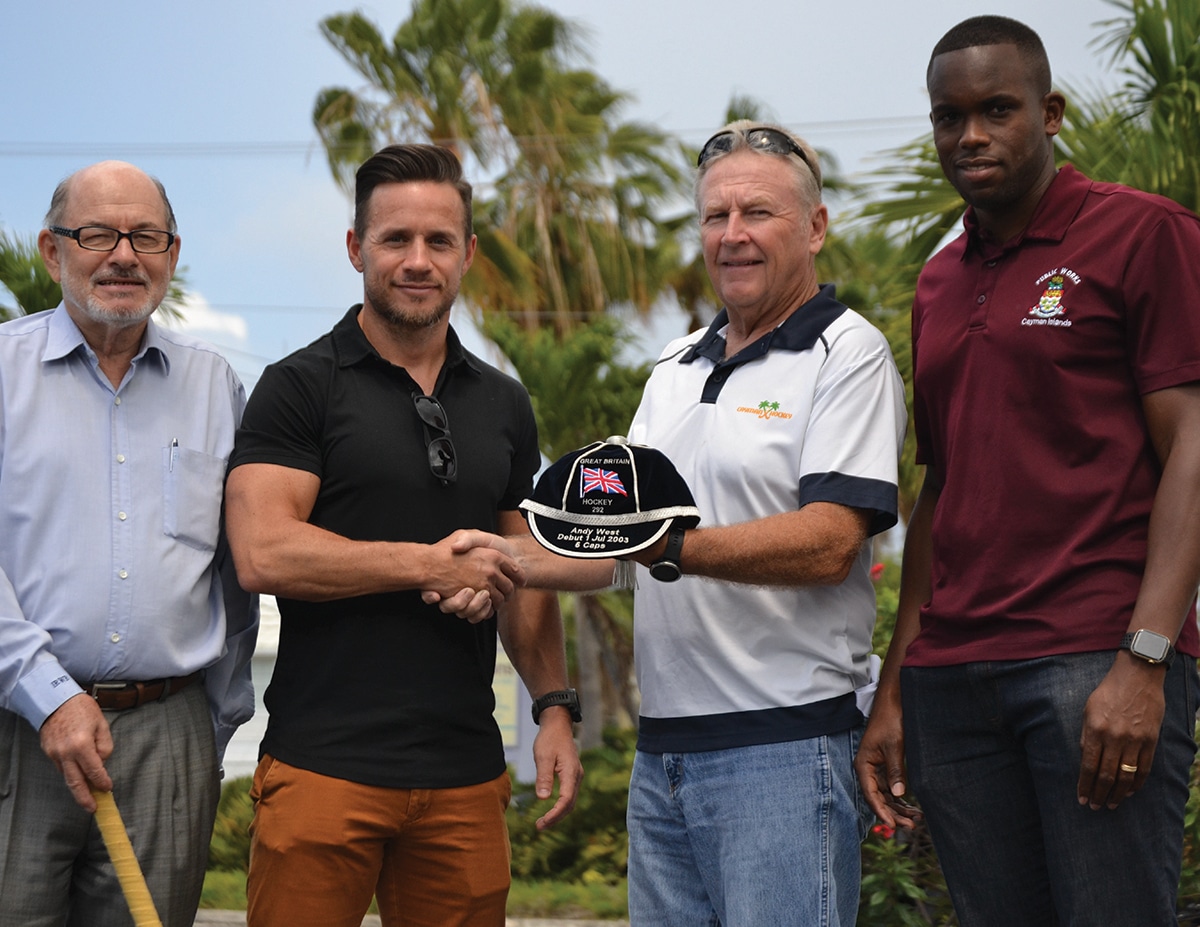 Andrew West GB cap presentation 01 2142023