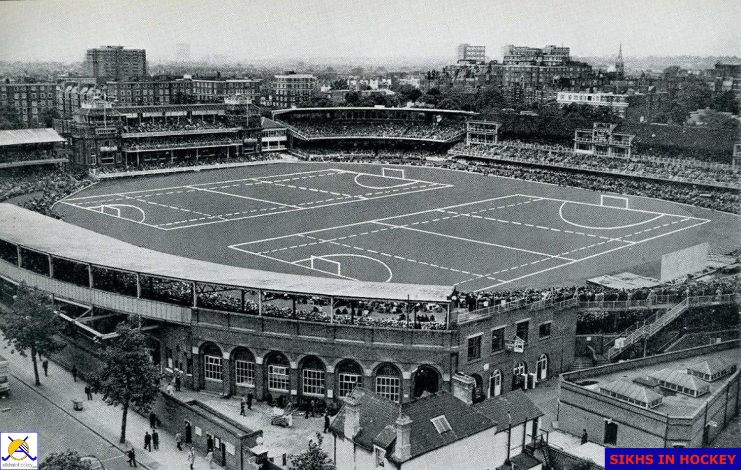 Lords pitch markings 1967