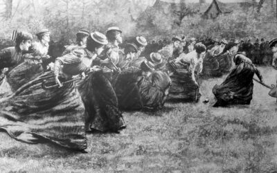 Victorian Women Dressed for Sport